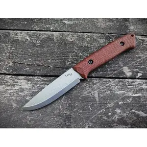 Knife ZWILLING LKW Mercury Scandi Micarta — fixed-blade outdoor/utility knife, Micarta handle, Scandi grind