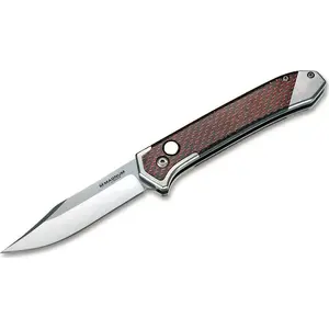 Pocket Knife MAGNUM Rubico Auto — brown handle, folding utility knife