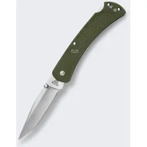 Saliekamais nazis Fox Knives 110 Slim Select — OD Green rokturis, modelis 0110ODS2-B