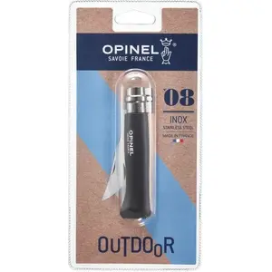 Folding Knife Opinel Colorama 08 — Opinel 002262, Brown handle, stainless steel blade, pocket model