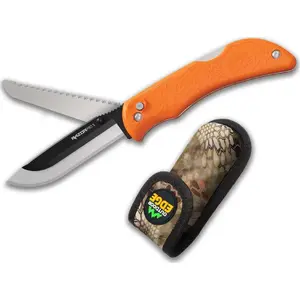 Outdoor folding knife Outdoor RazorPro S 35 — model 01OE134, orange handle