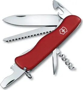 Pocket knife Victorinox Forester — red handle, nylon, 111 mm blade length