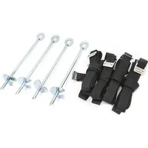 Trampoline Anchoring Set Master MASSFIX — wind anchors and ground stakes for securing trampolines
