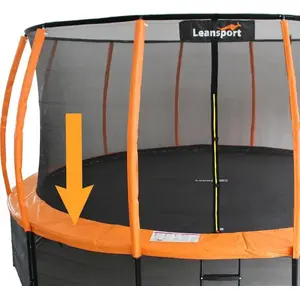 Protective Spring Cover for 8 ft Trampoline LEAN Sport (model 8354-uniw)
