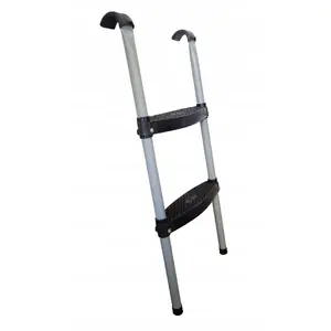 Metāla kāpnes Springos Kubisport 2 pakāpieni batutiem 366–429 cm