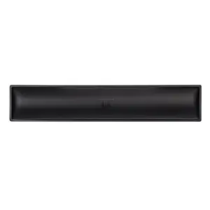 Wrist rest THERMALTAKE WR1 — Memory foam, PU leather, Rubber, 465×90×30.5 mm, Black
