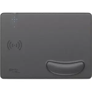 Wireless charging mouse pad MEDIA-TECH Prio Fast 15W USB-C — mousepad with integrated wireless charger