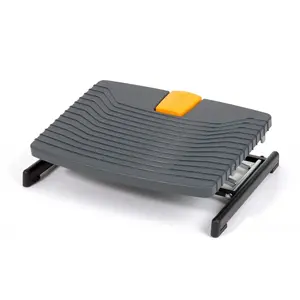 Footrest BakkerElkhuizen Pro 959 — platform 49×40 cm, max load 120 kg, plastic/rubber/steel