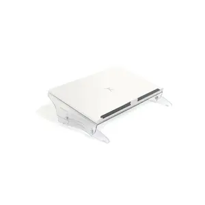Держатель документов и наклон для письма BakkerElkhuizen FlexDesk 630 — акрил/пластик/сталь, высота 110–180 мм, размер 515×380×5 мм