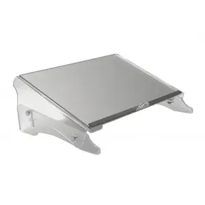 Подставка для документов BakkerElkhuizen FlexDesk 640, прозрачная, 515×355×110 мм