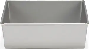 Square Baking Pan Patisse 21 cm, stainless steel, square shape for baking and roasting