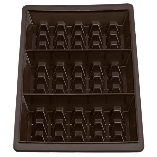 Waffle mould Lurch 00085084, silicone rectangular Photo 2
