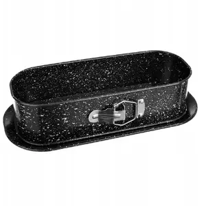 Loaf and Cake Baking Pan Brunbeste BB-2537, Removable Sides, Marble Coating, 30 x 11 cm