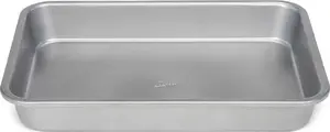 Форма для выпечки и жарки No name 35 x 24 см, сталь, серебристая