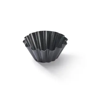 Baking mould de Buyer Brioche mould D-4702-10, steel, Ø 10 cm, max 220°C, 1 pc