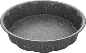Baking tin ORION Forma GRANDE 28.5 cm — removable base tart/quiche pan, nonstick granite coating