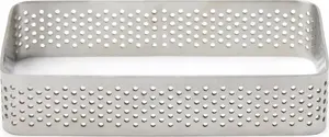 Baking perforated rectangular ring Patisse 10 x 6 cm