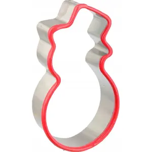 Cookie Cutter Brunbeste BB-3040 — Snowman Shaped Metal Cutter for Cookies and Gingerbread