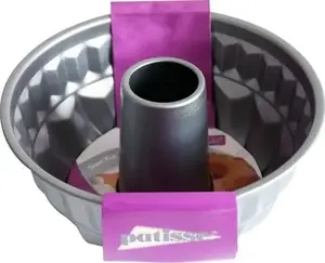 Tube Bundt Pan Patisse 22 cm Silver Top — universal baking mold