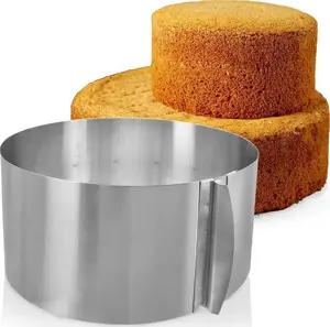 Bake ring / adjustable round springform pan ORION Forma, steel, adjustable 16–30 cm
