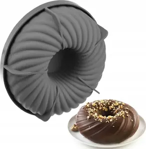 Baking Mold Brunbeste Forma Silicone Bundt Pan 20 cm (model 3604)