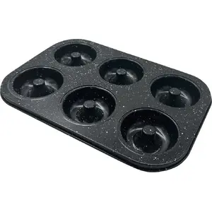 Baking Mold Klausberg KB-7840 for 6 Donuts, Granito Nonstick Bakeware