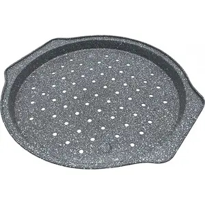 Pizza pan Klausberg KB-7496 35 cm — round baking pan for oven