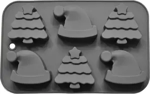 Silicone baking mold for gingerbread cookies Brunbeste model 3033
