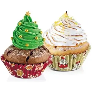 Paper baking cups Tescoma DELÍCIA ø 6 cm, pack of 60, Christmas design (630616.00)