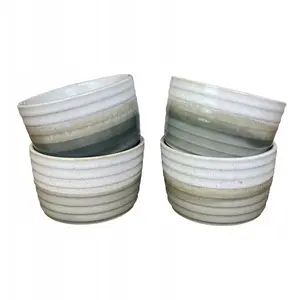 Ceramic baking molds set ALPINA 10.2 x 6 cm, 4 pieces