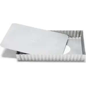 Patisse quiche pan with removable bottom 21 x 21 cm, stainless steel