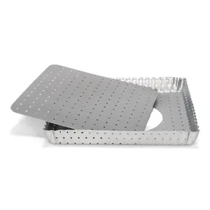 Quiche pan Patisse 03581 — rectangular steel 210×210 mm, 1 pc