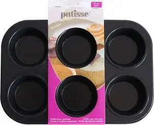 Muffin Pan Patisse Classic 6-cup, 27 cm — Patisse muffin tray for cupcakes