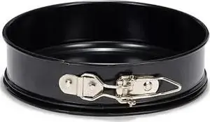 Patisse springform pan with base 12 cm, black steel
