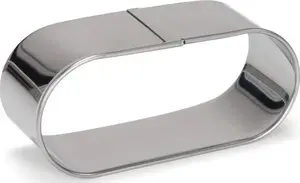 Patisse mini shoe baking tin 11 cm stainless steel — Patisse mini pantofle form