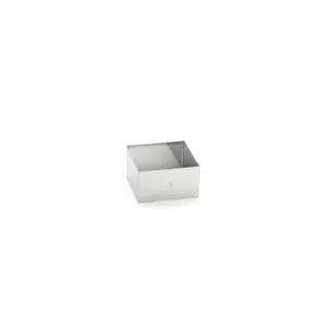 Форма для выпечки de Buyer D-3906-08 — нержавеющая сталь, квадрат 80×80 мм