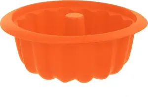 ORION baking mold with chimney, silicone bundt cake pan for baking babka, model 151733