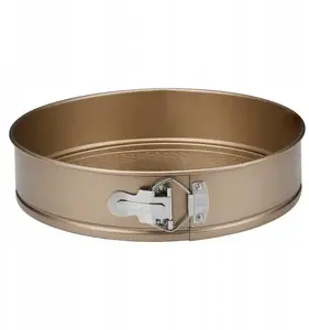Round baking pan / springform-style cake tin ALPINA 28 x 6.8 cm non-stick coating