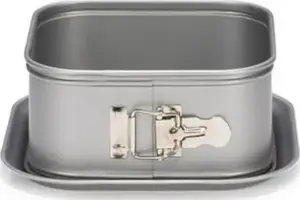 Patisse square springform 16 cm stainless steel silver-gray