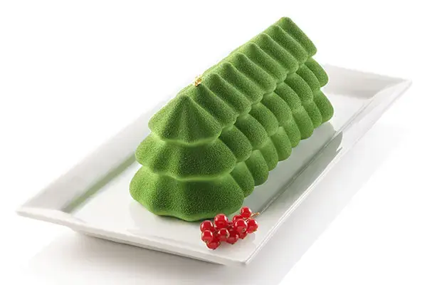 Silicone Bûche Sapin mould ORION Silikomart Photo 2