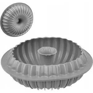 Baking Mold Brunbeste Forma Silicone Bundt Cake Pan 24 cm (model 3603)