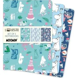 Notebooks set A5 ELRING — 3-pack, Moomin design