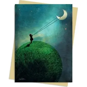 Блокнот ASTRUM Karnet B6 с обложкой «Погони за луной» авторства Catrin Welz-Stein, формат B6