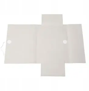 Cardboard Document Folder Barbara A4 250 g/m² Tied White