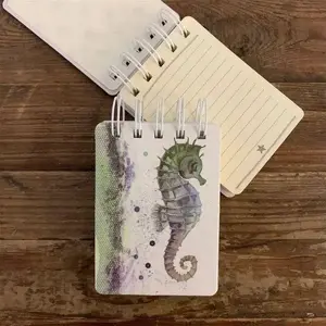 Notebook TEKA Kołonotes A7 SSN21 Konik morski — pocket A7 size, lined pages