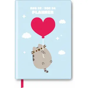 Weekly Planner 2023/2024 Pusheen by Pusheen, 11.3 x 16.2 cm, pocket-sized calendar