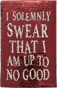 Notebook A5 Harry Potter with reversible sequin cover — A5 lined journal