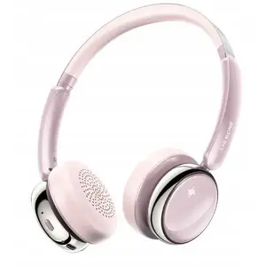 FiiO Snowsky Anytime over-ear Bluetooth headphones with active noise cancellation (pink)