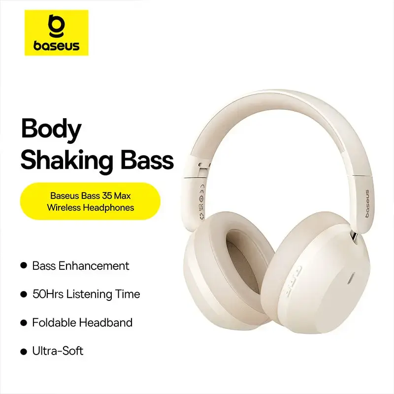 Austiņas Baseus Bass 35 Max Photo 7