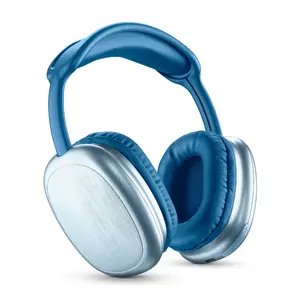 Apkārt-ēras austiņas cellular line Maxi2 Bluetooth 5.0 — cirkumaurālas, bezvadu, ar galvas stīpu, kabelis 0.15 m, 0.324 kg, zils